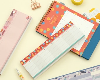 desk stand scheduler / planner