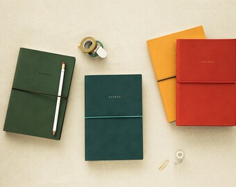 2024 large agenda / leather diary / leather planner / bullet journal note