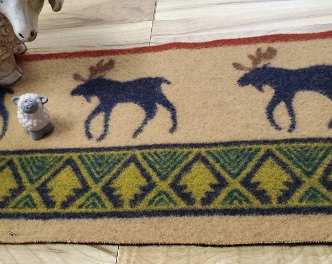 Pnw Wool Southwestern Wool Fabric Remnant Blanket Wt. Piece Tribal ...