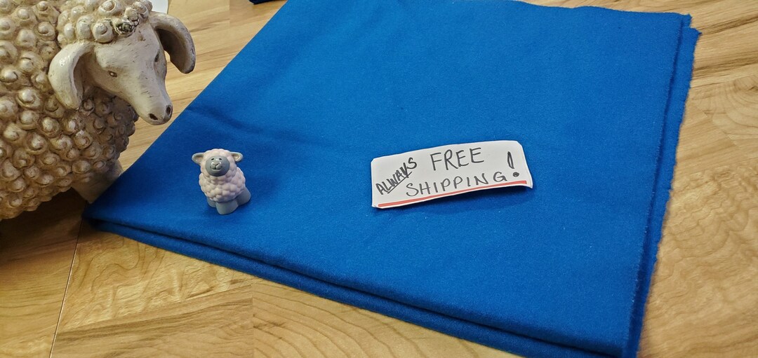 Pnw Wool Southwestern Wool remnant New Fabric Blanket Piece / Free Shipping Please Favorite My