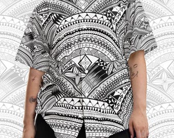 Naadloos Polynesisch ontwerp