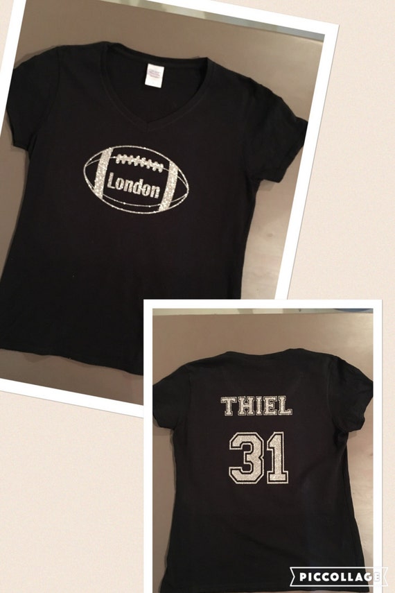 Items similar to Football mom t-shirt - team wear - spirit wear ...