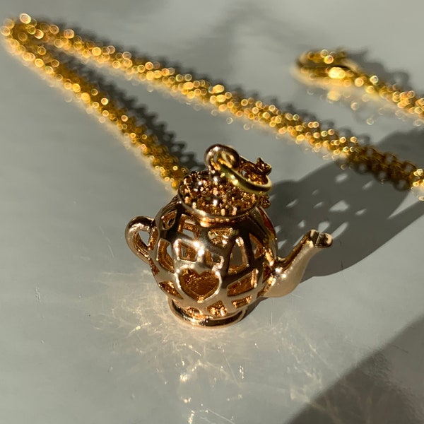 Teapot Necklace Etsy