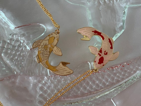 Adorn yourself with our Koi Fish Necklace, a symbol of wealth, respect,  luck and power. ⁠ ⁠ Japanese Pond Collection⁠ ⁠ Shop the look at… |  Instagram