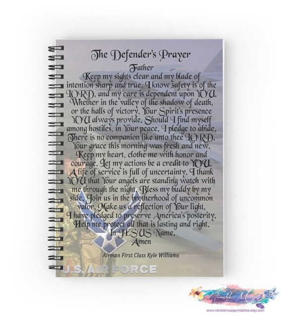 Air Force Gifts, Personalized Air Force Gift, USAF Military Notebook, Retired Air Force Gift, Writing Journal, Airman Gift, Military Journal