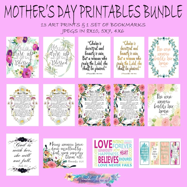 Mothers Day Printable - Etsy