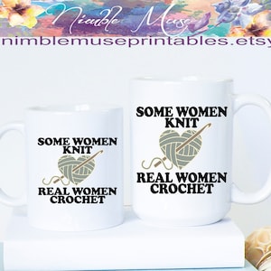 Crocheters Coffee Mug, Yarn Coffee Mug, Crocheters Gift, Crocheting Mugs, Crocheters Mug, Funny Crochet Mug, Knitting And Crocheting Mug