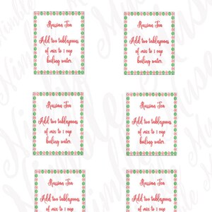 Russian Tea Mix Recipe Kit, Spiced Christmas Gift (digital Download) - Etsy