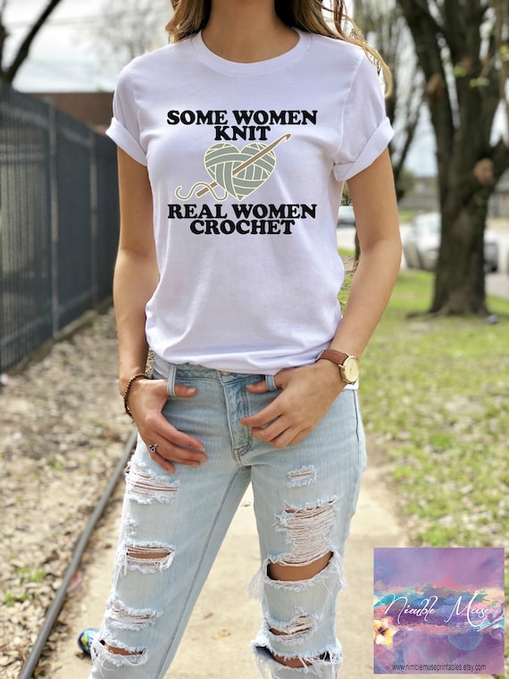 Crochet T-Shirt Funny Saying Tshirt Yarn Tee Gift Crochet T-Shirt Funny Saying Tshirt Yarn Tee Gift