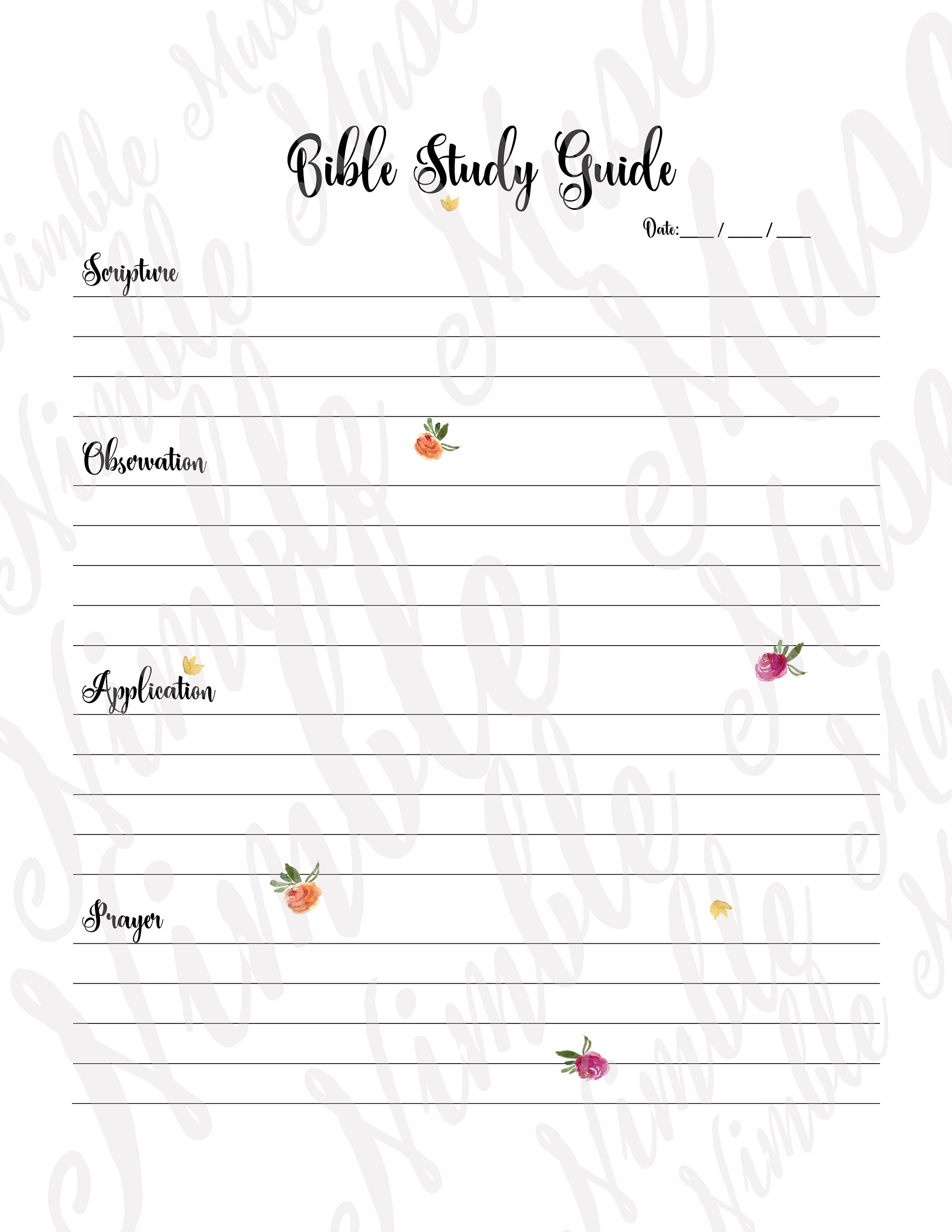 Quiet Time Bible Study (Digital)