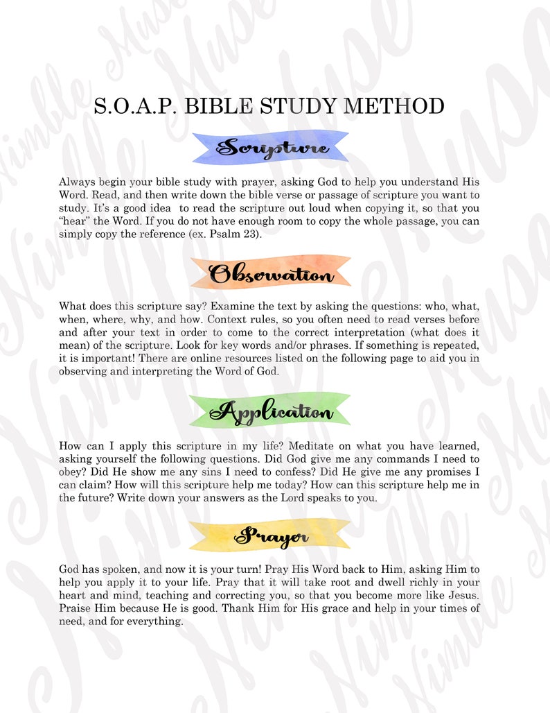 soap bible study printable 8 5x11 o a p journaling soap bible study printable 8 5x11 o a p journaling