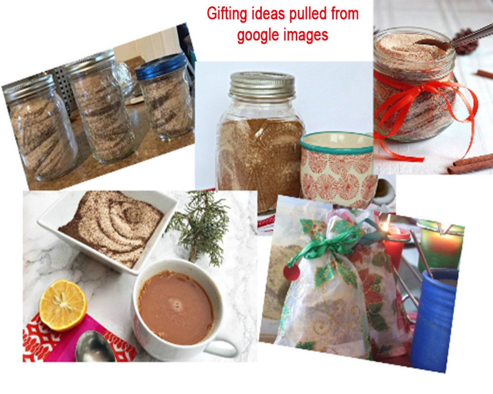 Russian Tea Mix Gift Kit, Christmas Gift in A Jar Recipe, DIY Gift in A