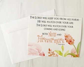 Now and Forevermore * Encouraging notecard set * blank * flat * note * faith * scripture