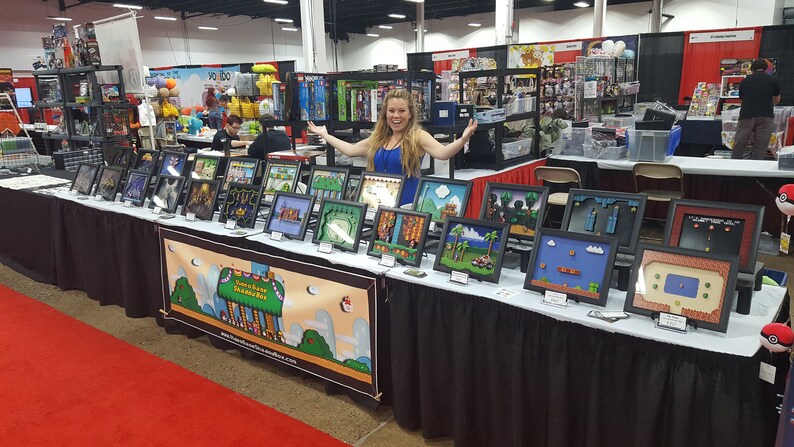 Metroid  Shadow Box  Brinstar  NES  Augmented Reality  3D image 6