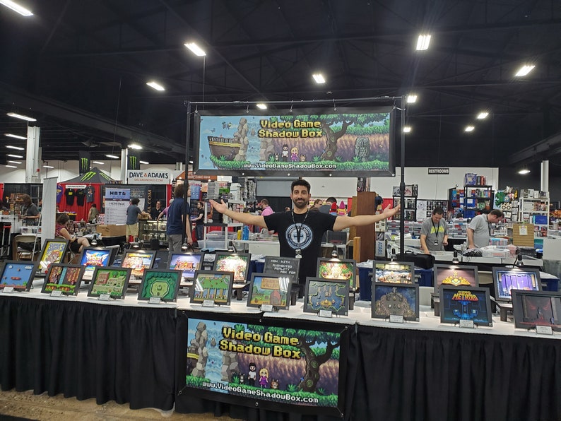 Legend of Zelda Shadow Box  Master Sword  SNES  Super image 8