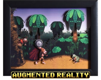 Etsy S Premier 3d Shadow Boxes With Von Videogameshadowbox Auf Etsy
