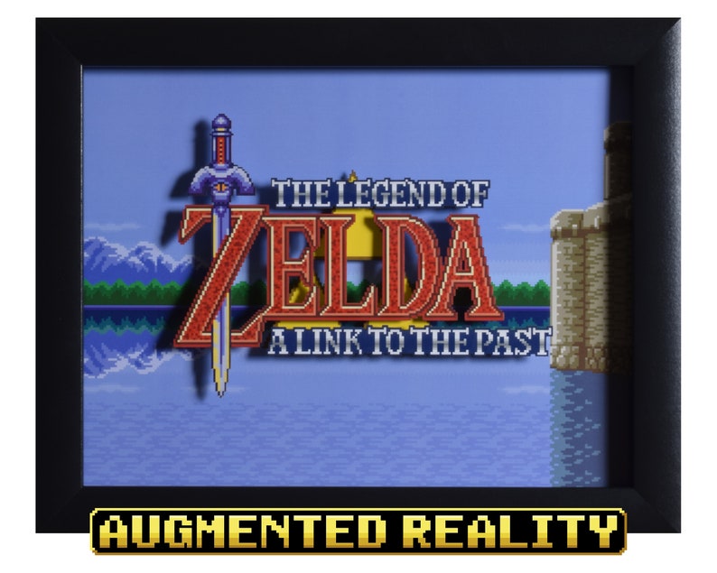 Legend of Zelda Shadowbox  Title Screen  SNES  Super image 0