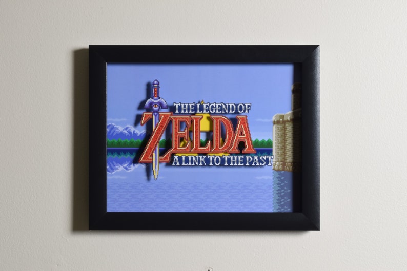 Legend of Zelda Shadowbox  Title Screen  SNES  Super image 4