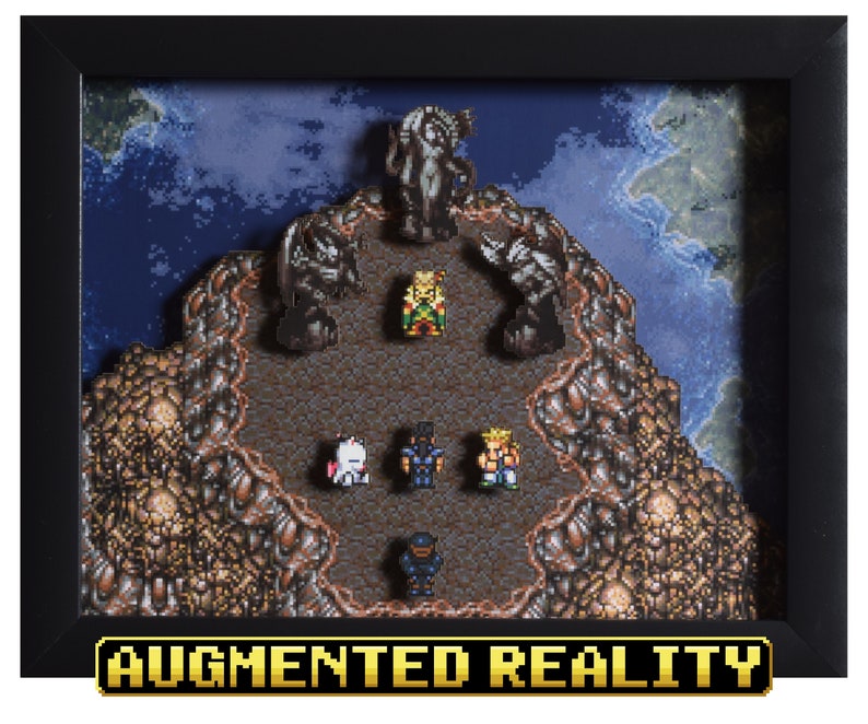 Final Fantasy III VI  Shadow Box  Floating Continent  image 0