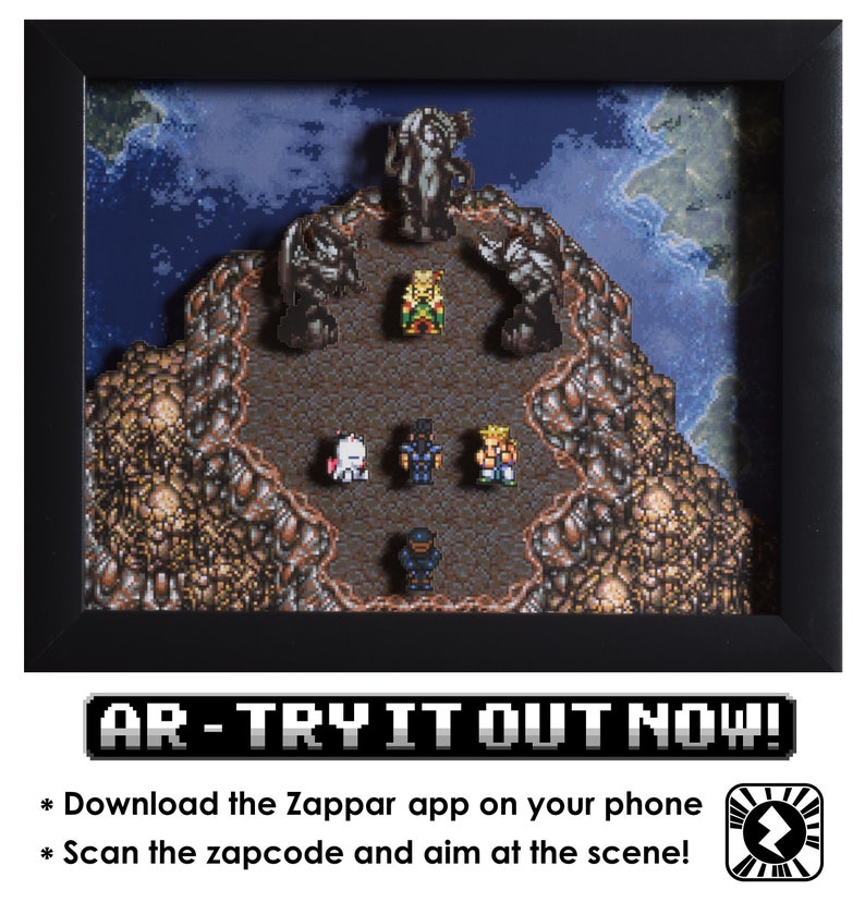 Final Fantasy III VI  Shadow Box  Floating Continent  image 2