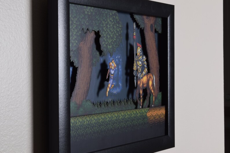 Act Raiser Shadow Box  The Centaur  SNES  Super Nintendo  image 3