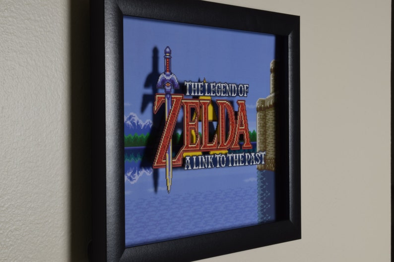 Legend of Zelda Shadowbox  Title Screen  SNES  Super image 5