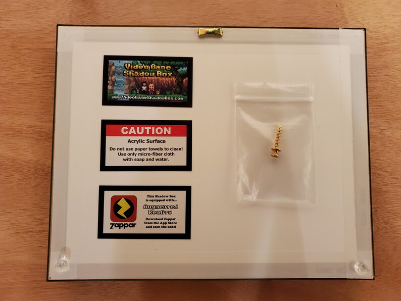 Legend of Zelda Shadowbox  Take This  NES  Nintendo  3D image 6