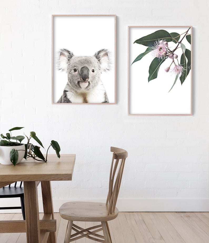Gumtree Blossom Print Australian Native Print Botanical Art Etsy
