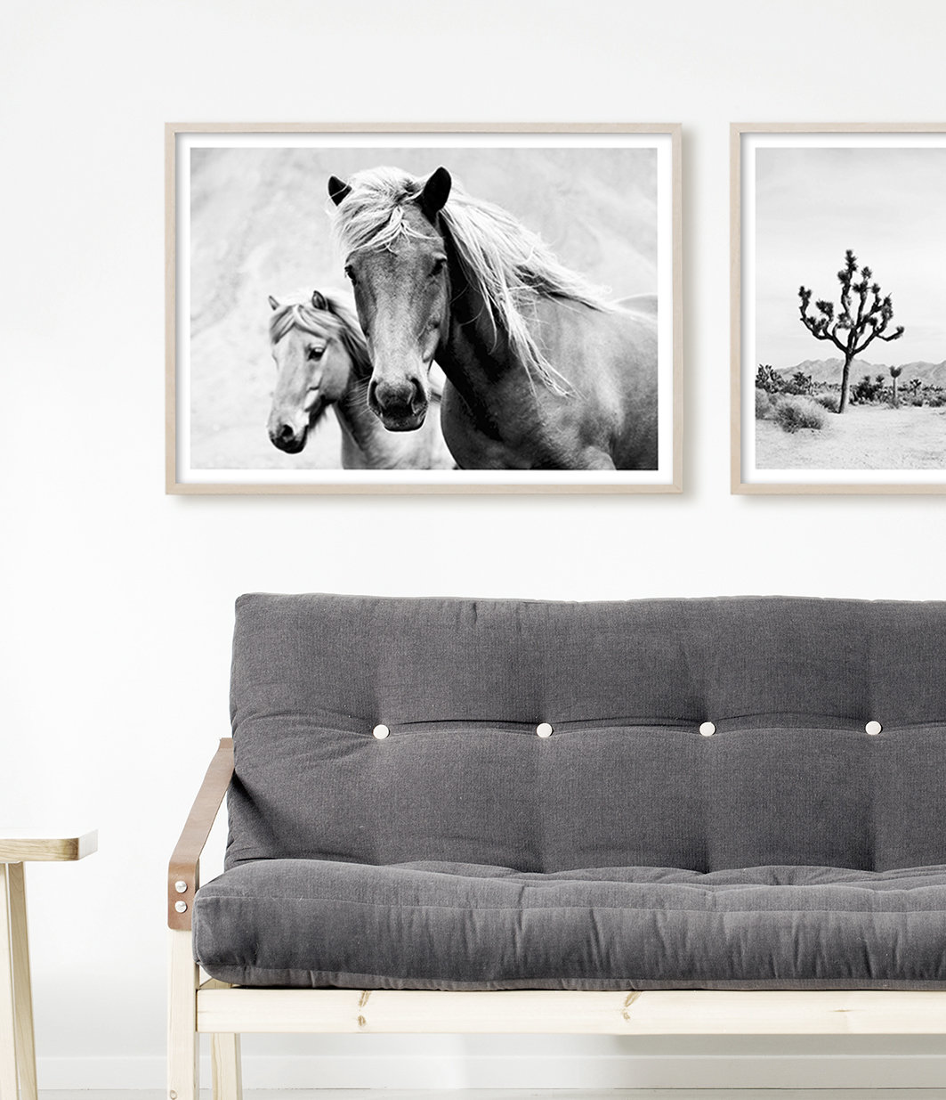 Black and White Horse Photography Print Horse Art Wild Horse | Etsy