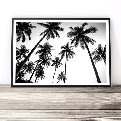 Surf Art Vintage Beach Wall Art Black and White Surf Print Etsy
