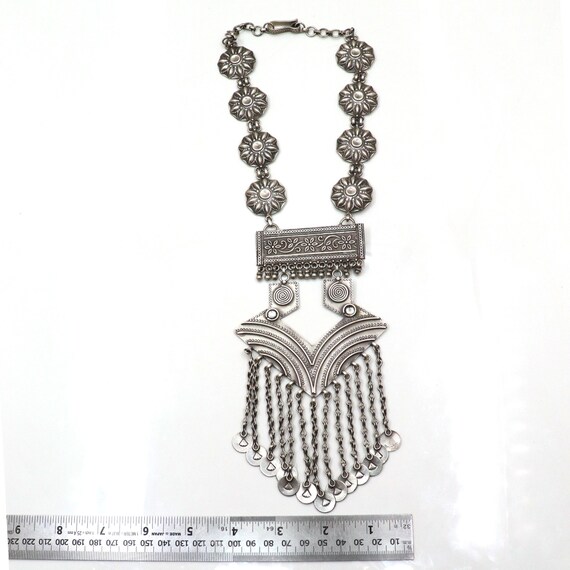 Traditional Antique Vintage Silver Necklace 925 Solid Silver