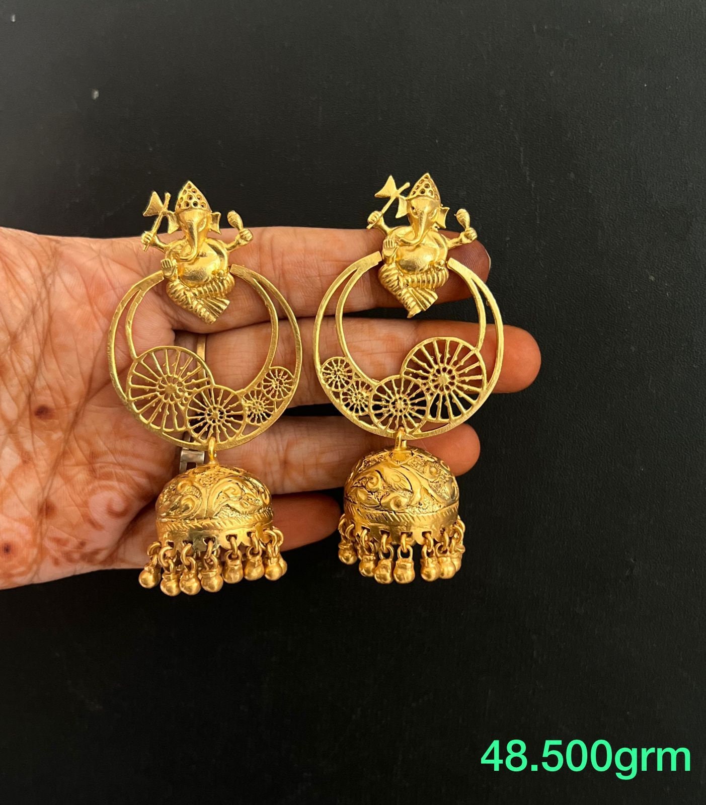 Butta earrings designs sale gold