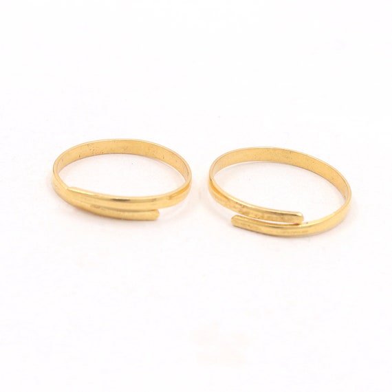Buy Impon Jewellery Real Gold Toe Rings Design Metti Model Online