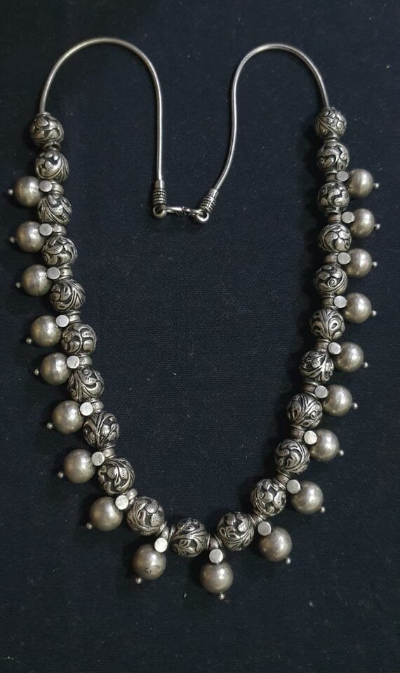 Designer necklace 925 sterling silver vintage antique Etsy