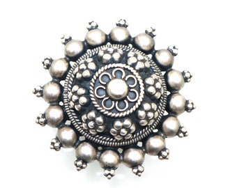 925 Solid Silver Antique Vintage Oxidized Silver Adjustable Ring Fashion Jewelry women