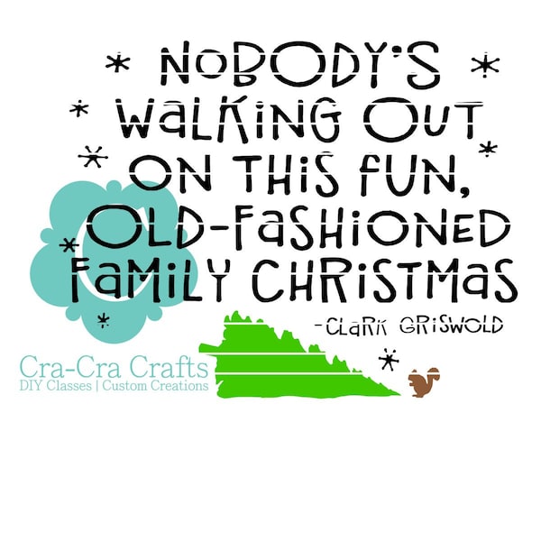 Old Fashioned Christmas Griswold SVG/JPEG/PNG