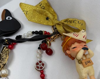 Handmade Hirono Little Mischief Series Keychain - Etsy