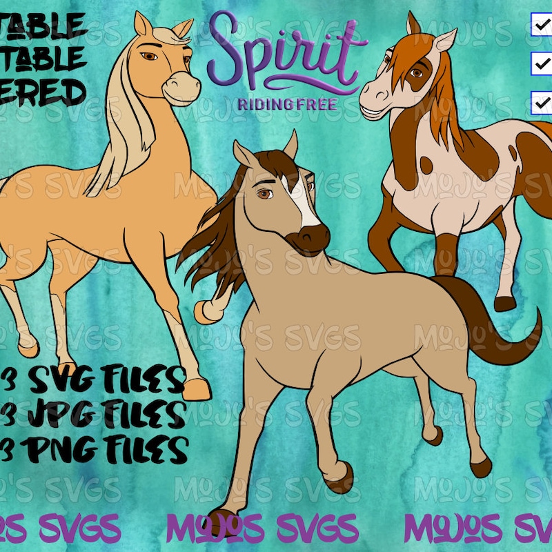 Spirit Riding Svg Spirit Horse - Etsy