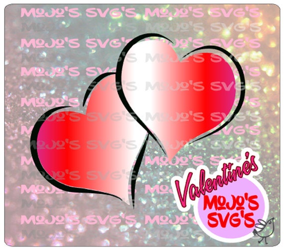 Download Double Hearts Svg File For Tshirts Mugs Etc Svg Cuttable Layered Design File For Cricut Or