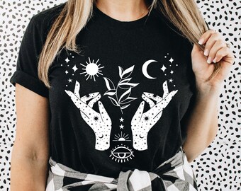 Witchy Shirt, Womens tshirts, Gift for Women, Ladies Shirts, Best Friend Gift, Magic, Astrology Gifts, Zodiac Gifts, Spiritual Shirt,