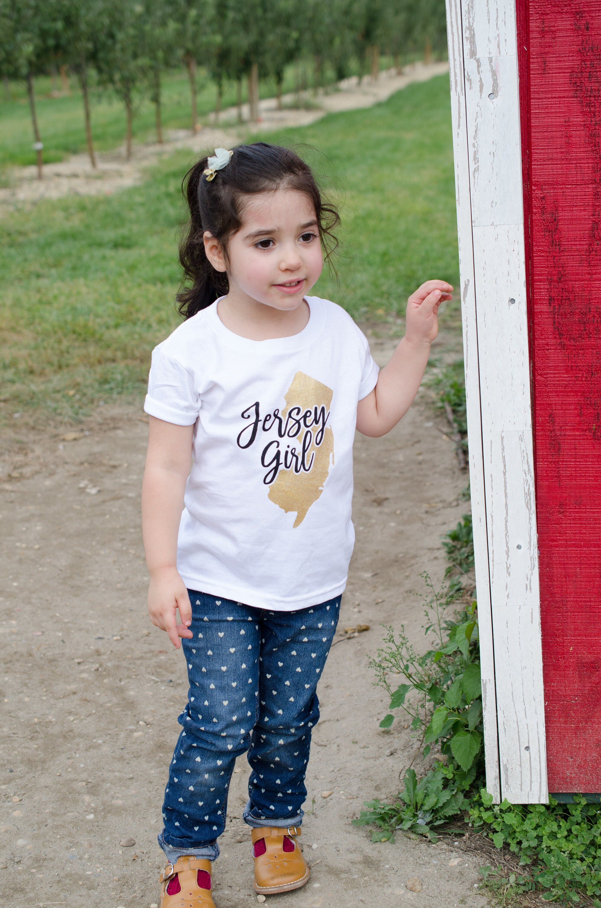 Jersey Girl Jersey Girl Tshirt Toddler Girl Clothing New Etsy