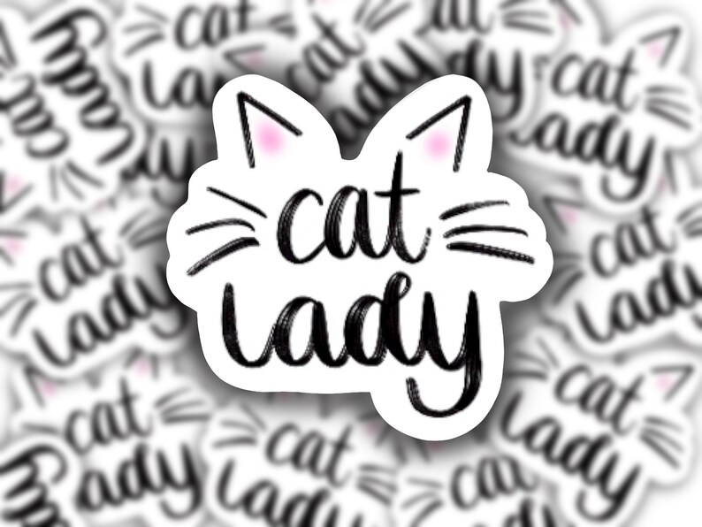 Cat Magnet Hand Painted Home Gift For Her