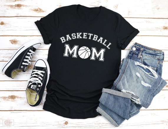 Basketball Mom Shirts, Basketball Mom Tee, Sports Mom, Mom Shirt