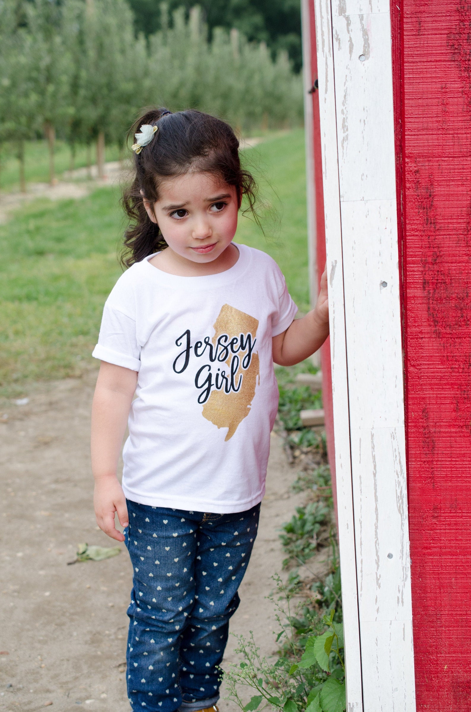 Jersey Girl Jersey Girl Tshirt Toddler Girl Clothing New Etsy