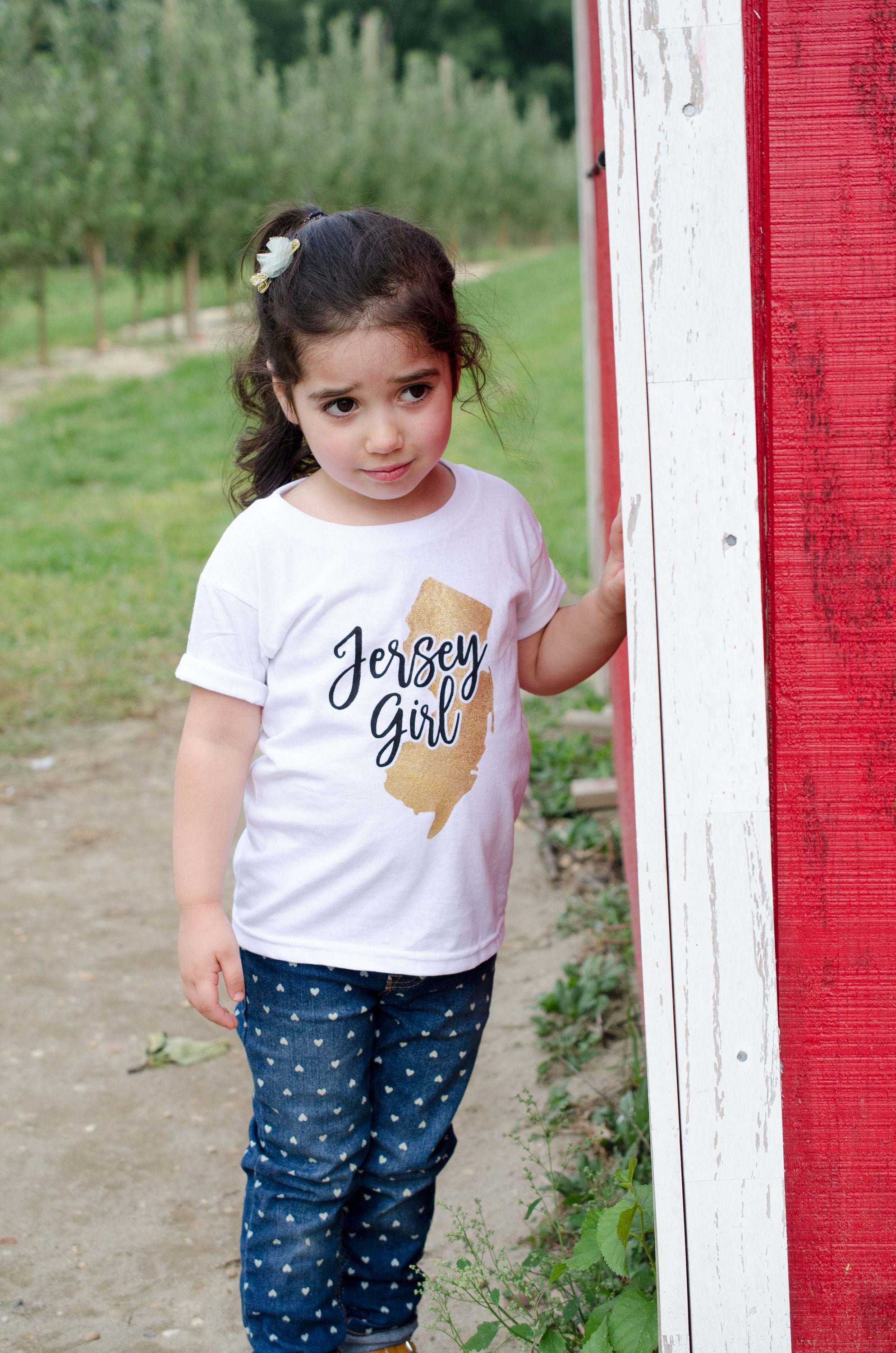Jersey Girl, Jersey Girl T-shirt, Toddler Girl Clothing, New Jersey, Home State, New Jersey Home State, New Jersey Home, Jersey Girl Shirt