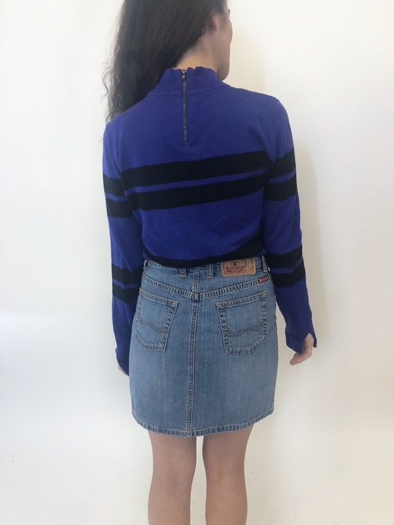 90s LUCKY BRAND Denim Skirt 26 Mini 