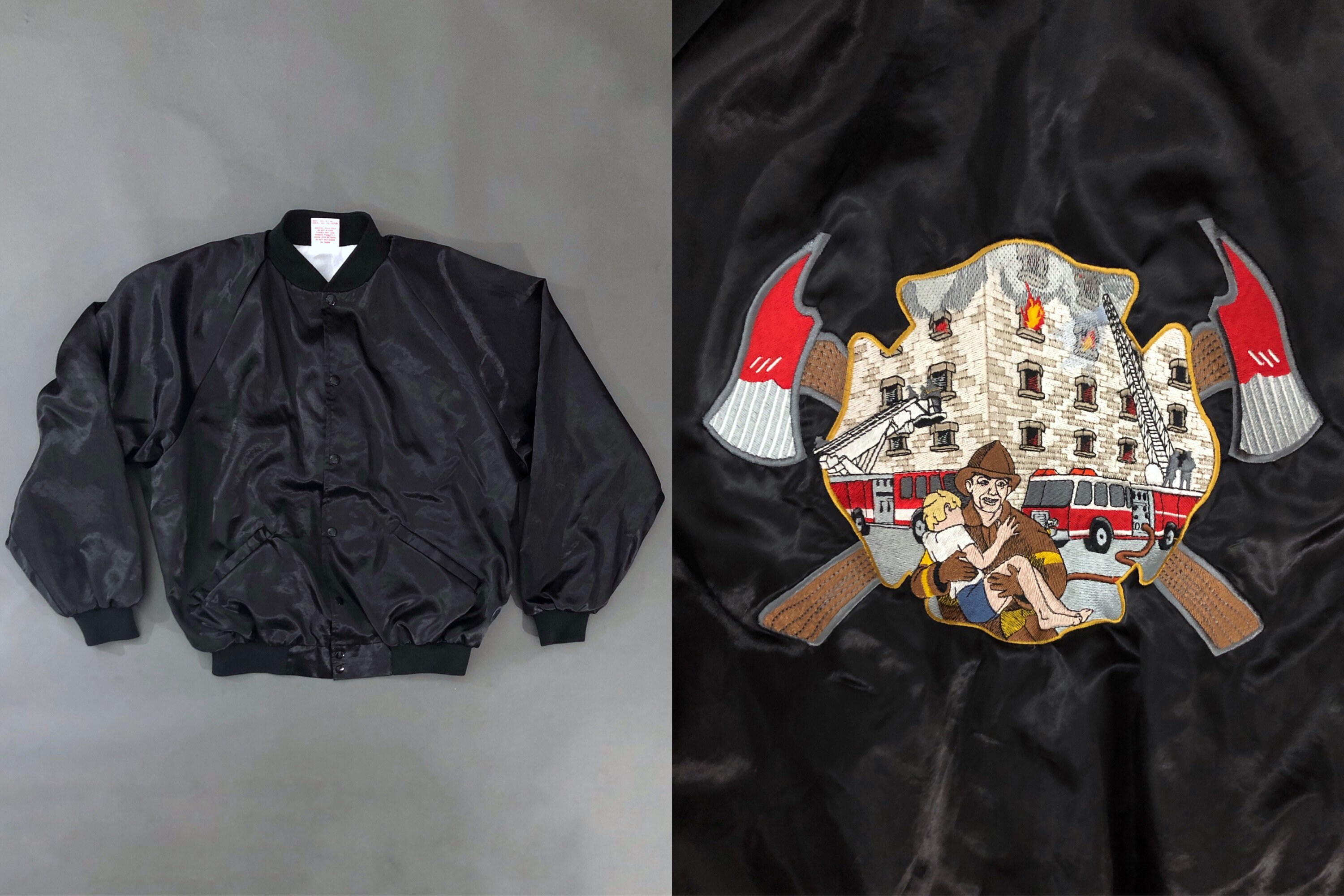 Bomber jacket with Pirates™ patch in blue and ivory