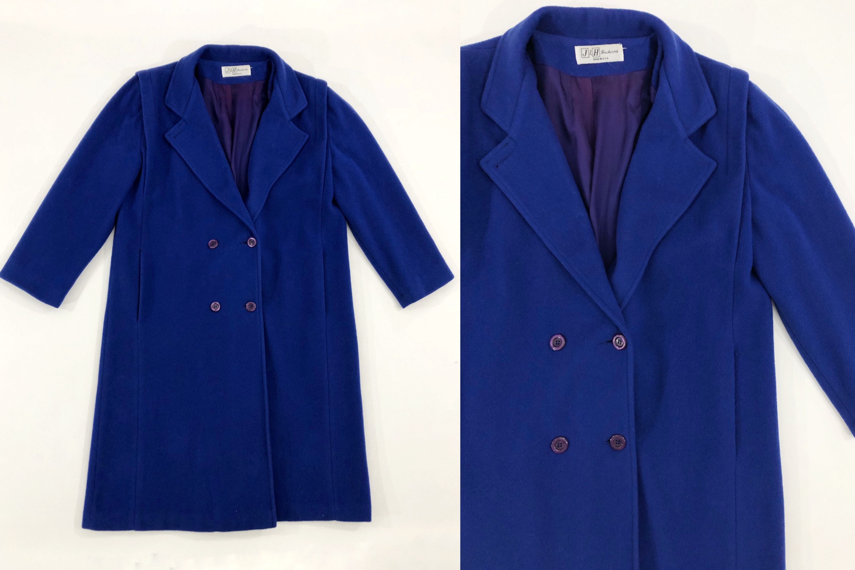 royal blue peacoat