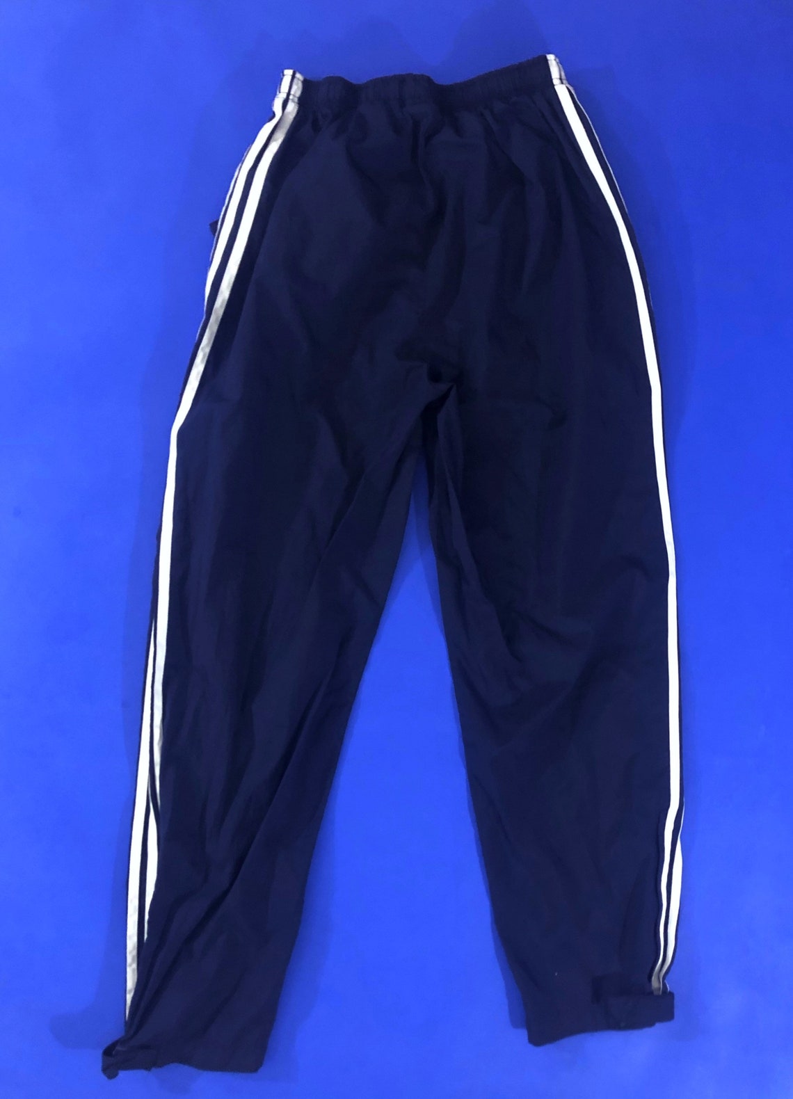 Y2K 2001 Adidas Track Pants Ankle Zip Elastic Waist High Rise | Etsy