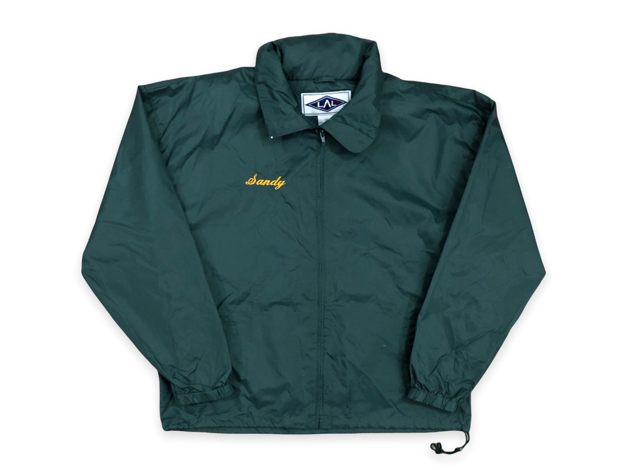 Forest clearance green windbreaker